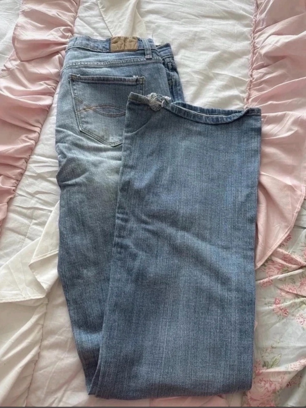Abercrombie & Fitch Light Blue Flare Jeans